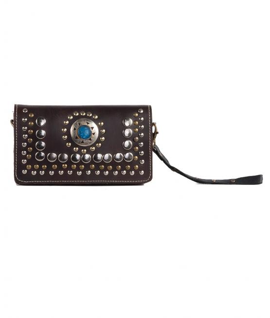 Flor de Piel - BAG HAND & BANDOLERA CHAPA SMALL 1