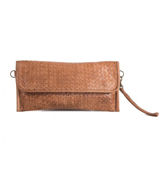 Flor de Piel - BAG HAND & BANDOLERA PALMA LISO 1