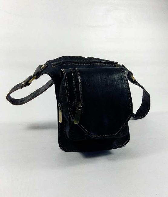 Flor de Piel - BOLSO PIEL CADERA NERO 2