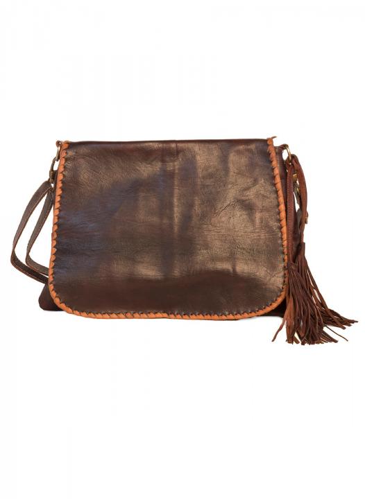 Flor de Piel - BAG SACO TAPA REMATE PIEL MPTH